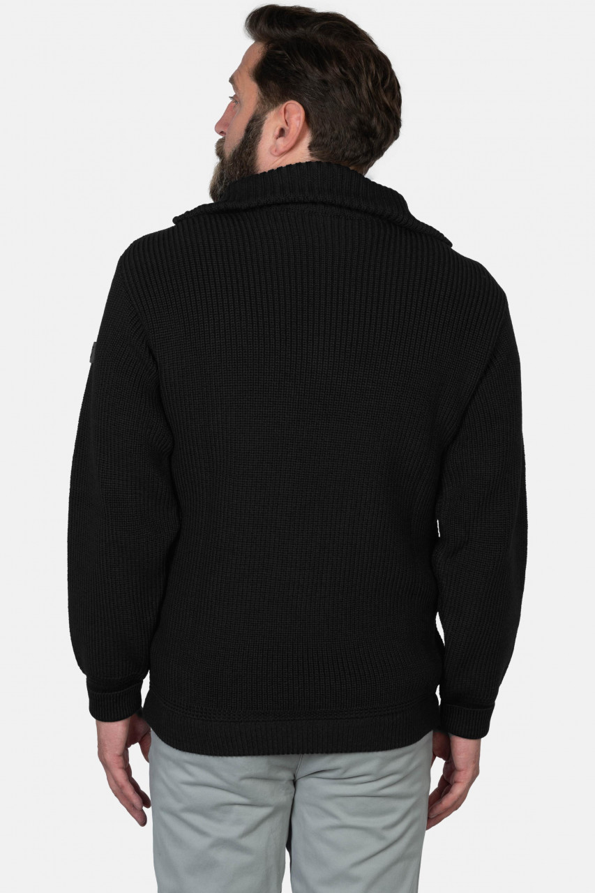 Troyer Hanseheld Merino Schwarz GOTS