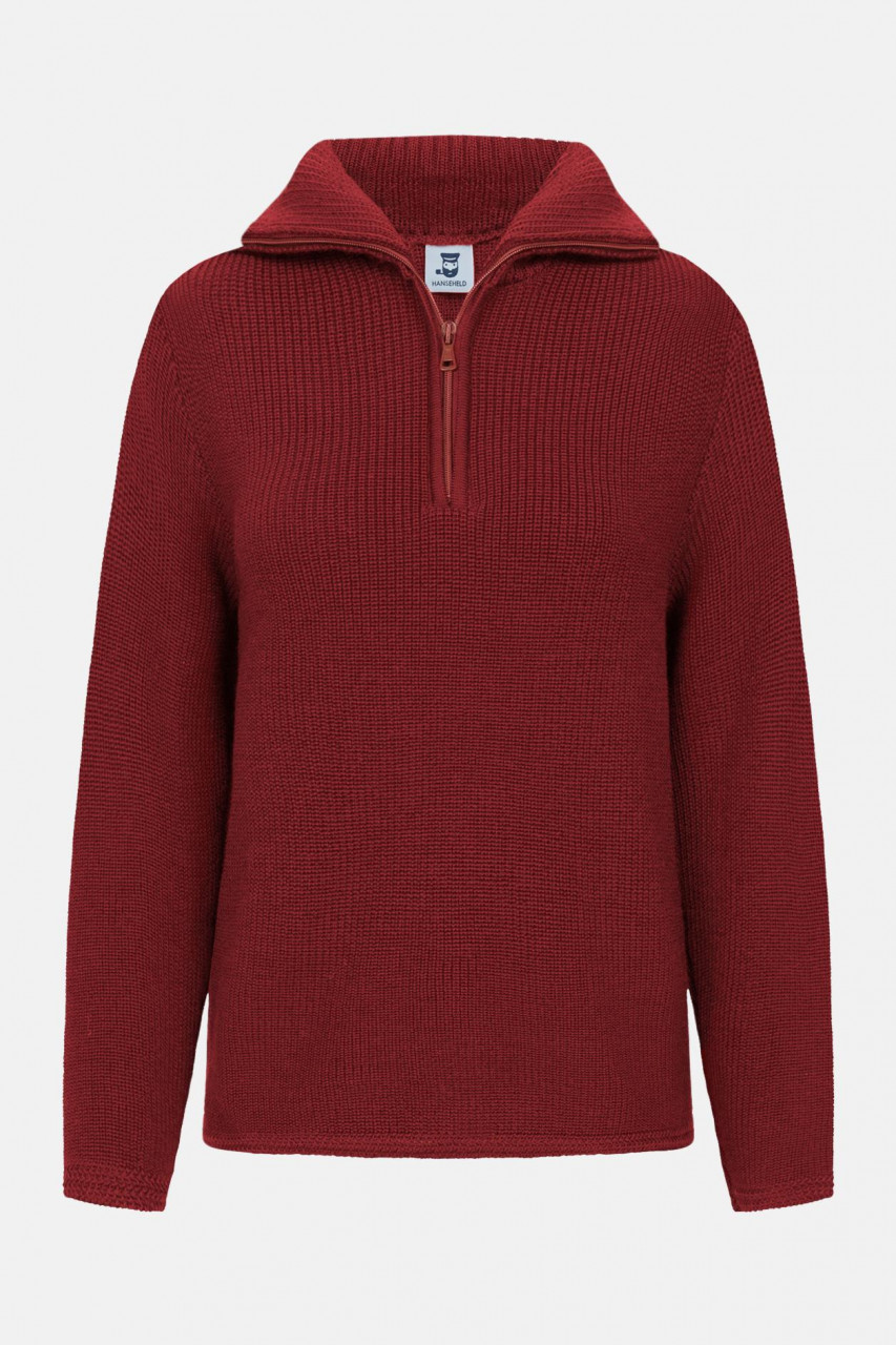 Troyer Damen Wolle Rot
