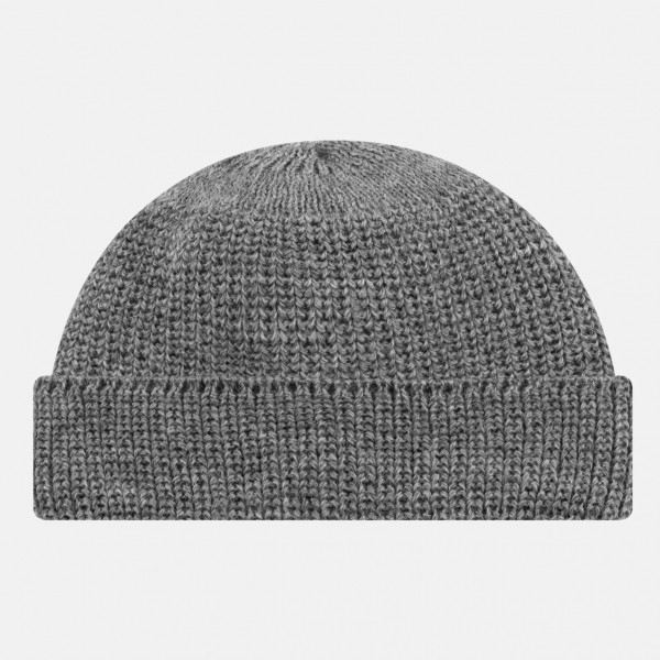 Hanseheld Strickmütze Seebär Dockermütze Seemannsmütze kurz und flach - Grau Hanseheld Strickmütze Seebär Dockermütze Seemannsmütze kurz und flach - Grau