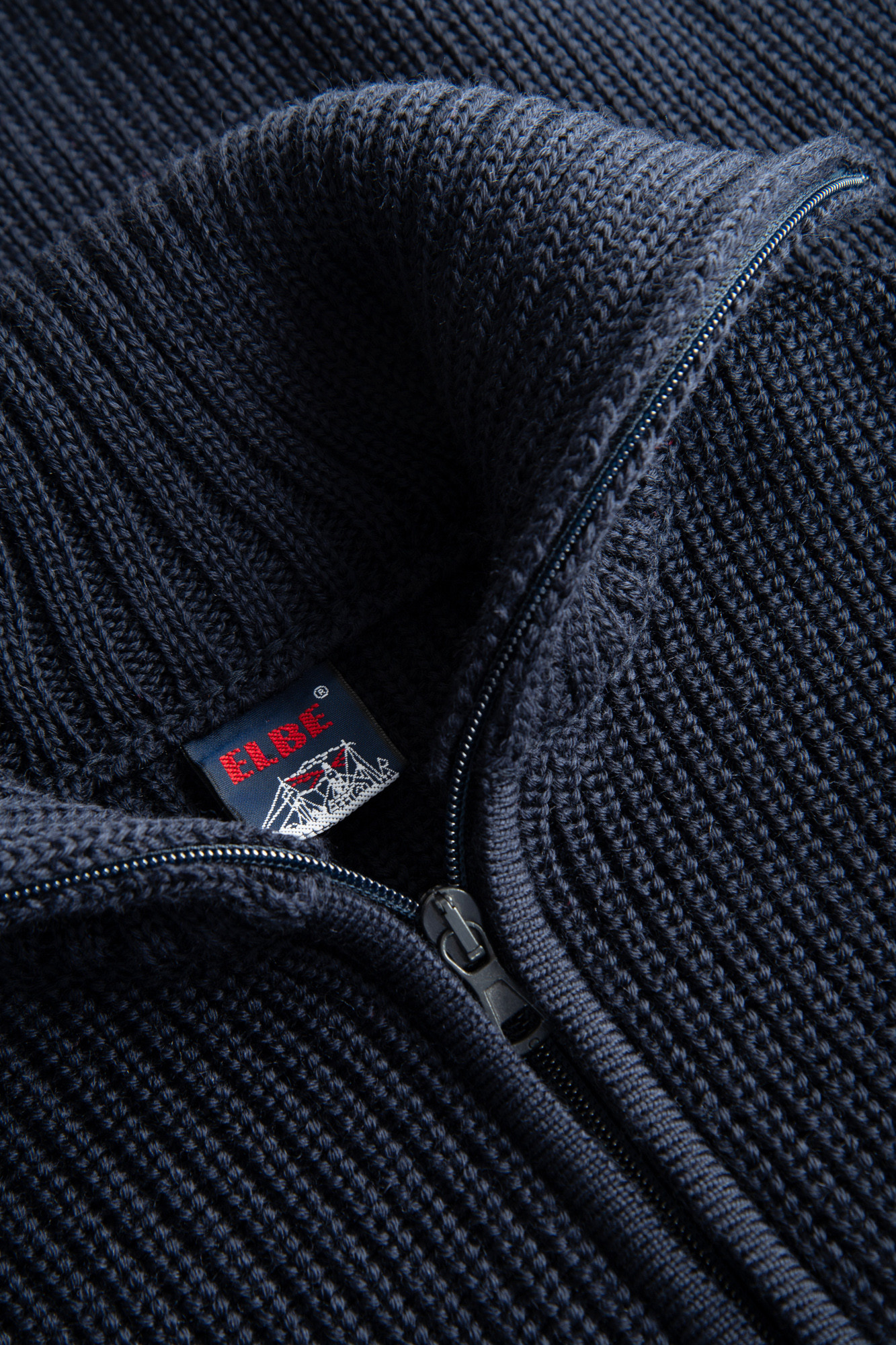 Elbe Troyer Merino Marine-Blau
