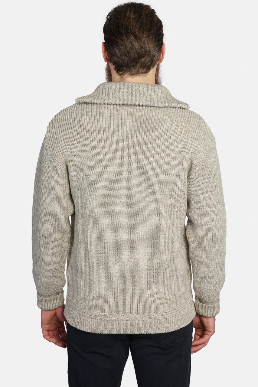 Troyer Herren Wolle Beige
