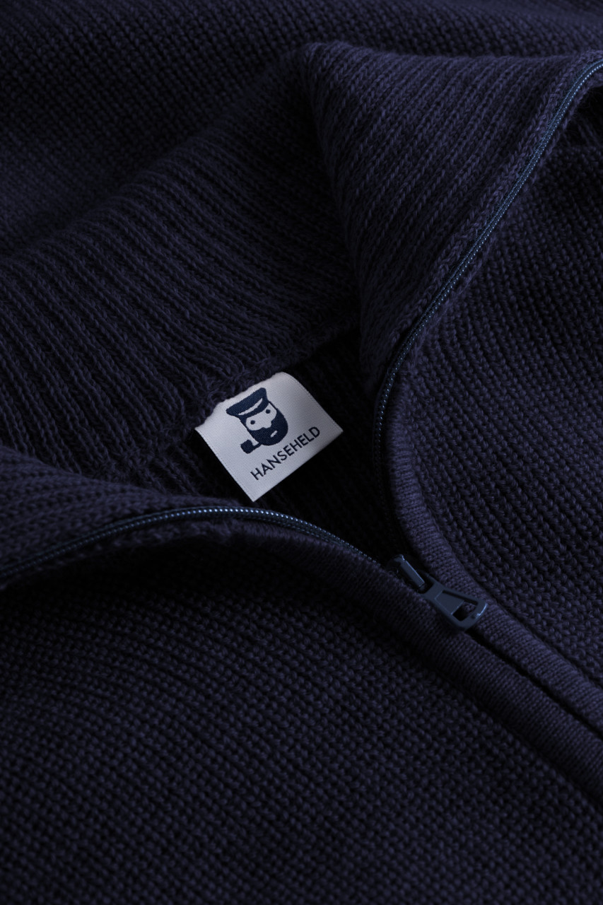 Troyer Herren Wolle Blau