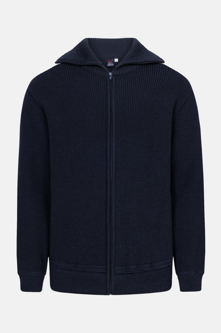 Elbe Troyer Strickjacke II, S-Skipper Marine-Blau