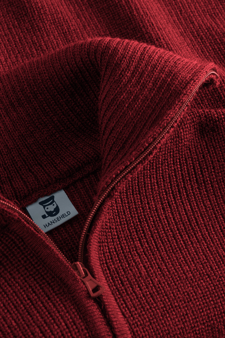 Troyer Damen Wolle Rot
