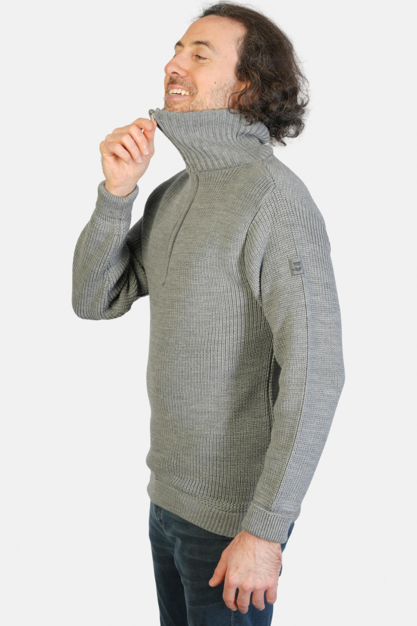 Troyer Merino Grau GOTS