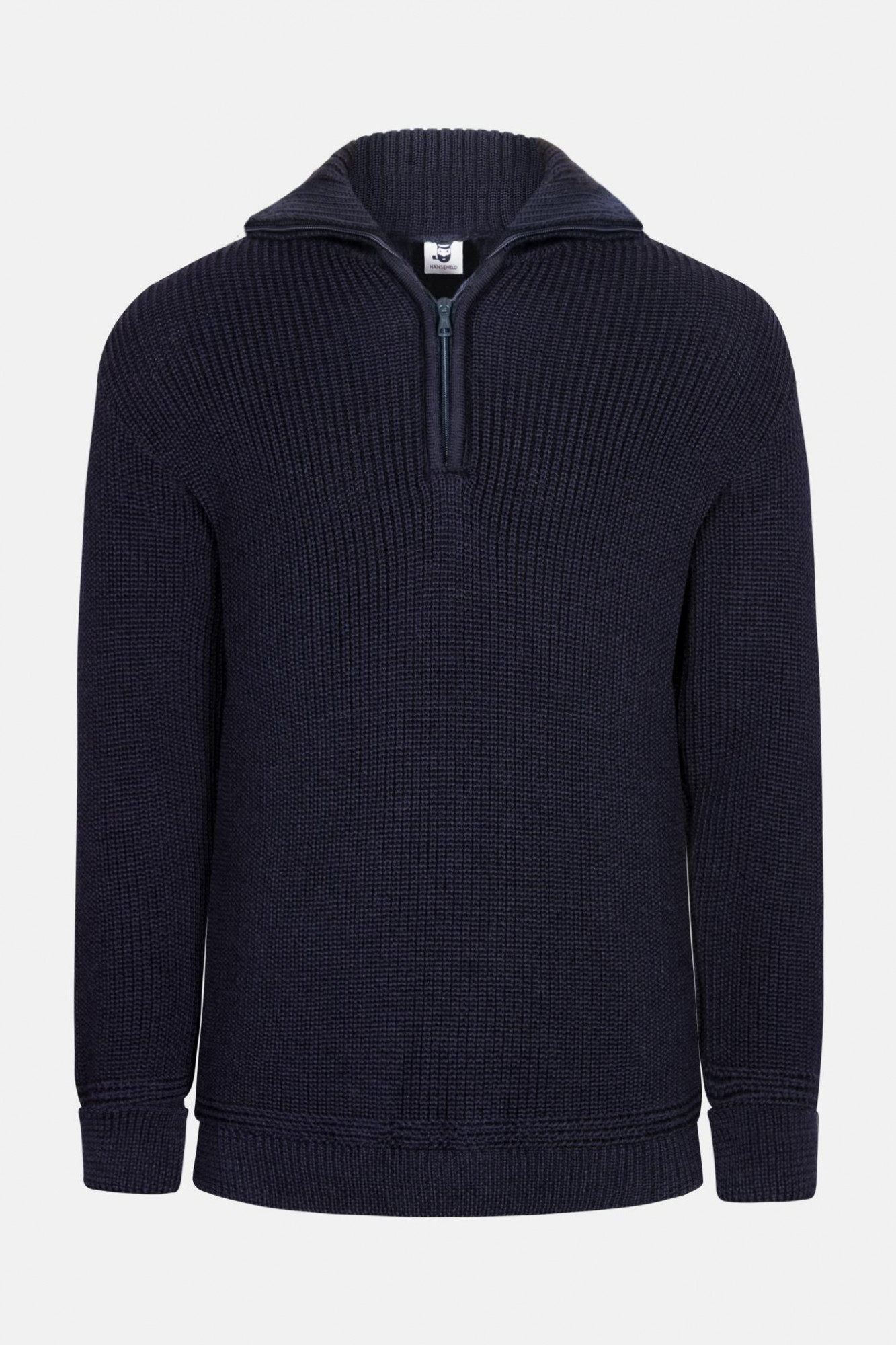 Troyer Herren Wolle Blau