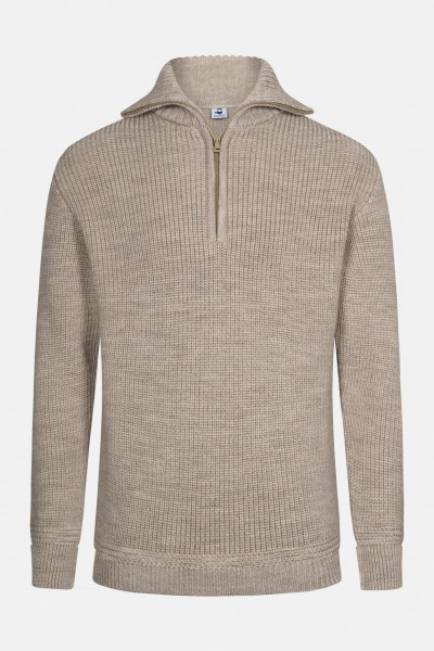 Troyer Hanseheld 100% Schurwolle Beige