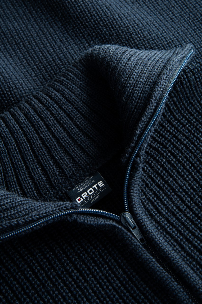 Migro-Grote Troyer, Schurwolle - Marine